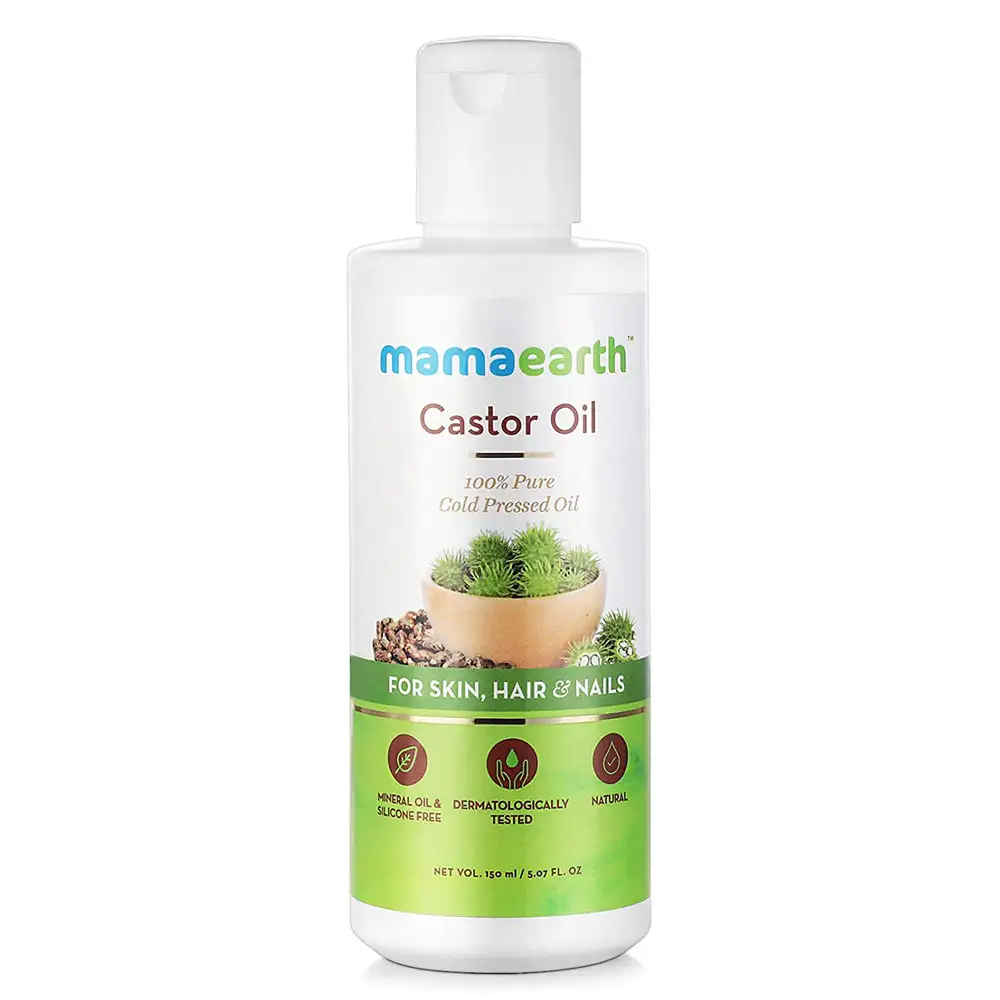Mamaearth 100% Pure Castor Oil, Cold Pressed, To Support Hair Growth, Good  Skin and Strong Nails, 150ml in Nepal - Buy Hair Oil & Serum at Best Price  at 