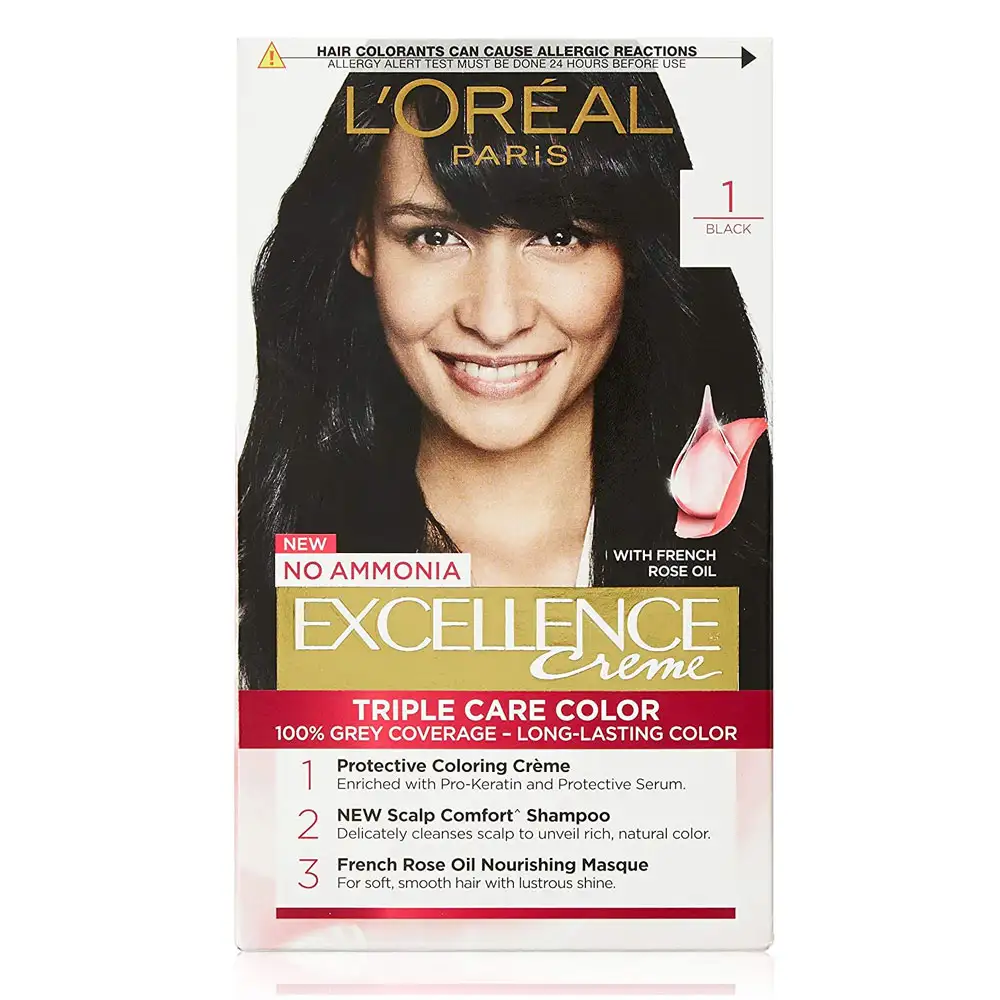 L'Oreal Paris Excellence Creme Hair Color, 1 Black in Nepal - Buy Hair Dye  And Other Accesories at Best Price at 