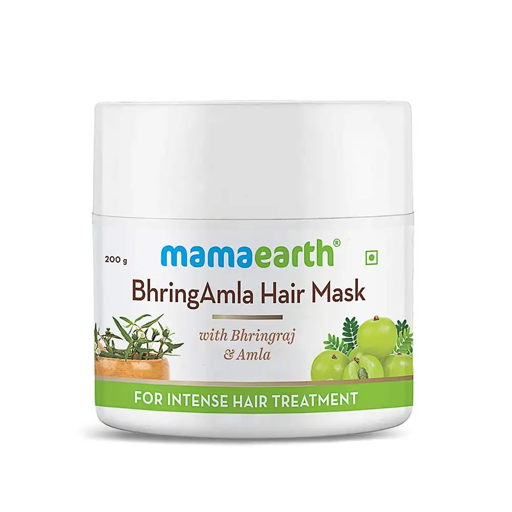 Mamaearth BhringAmla Hair Mask with Bhringraj & Amla For Intense Hair  Treatment – 200 g in Nepal - Buy Hair Cream at Best Price at 