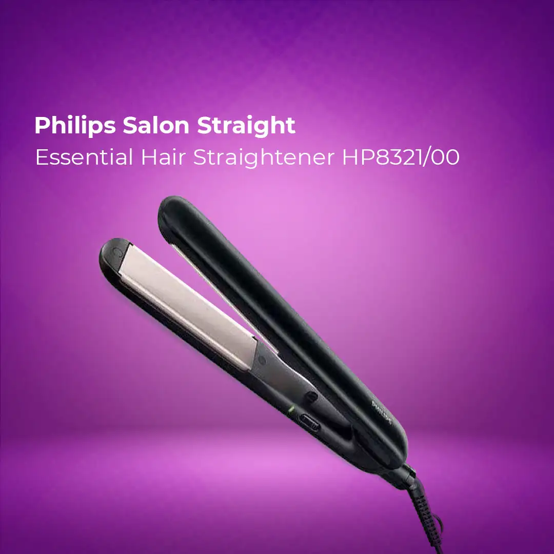 Philips Salon Straight Essential Hair Straightener HP8321/00 in Nepal - Buy Hair  Straightener and Curler at Best Price at 
