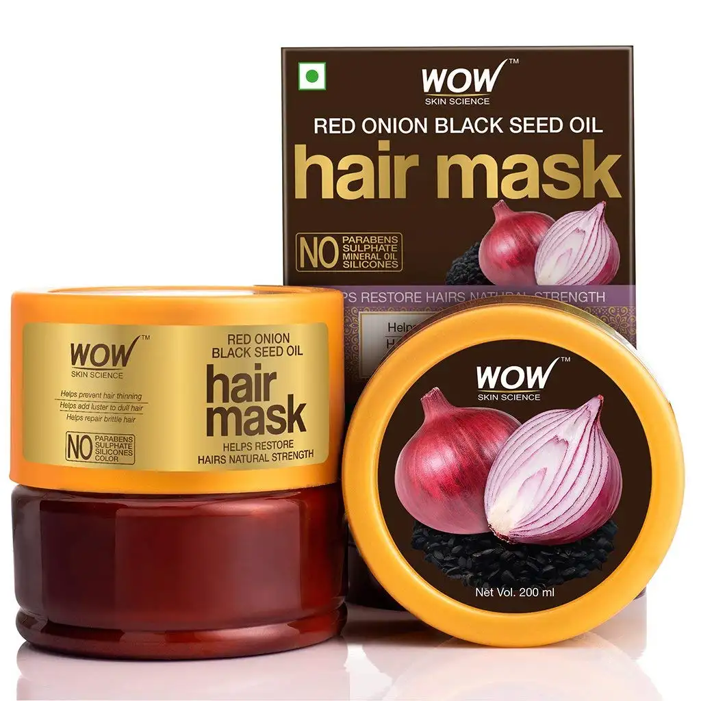 Supermarket :: Personal Care :: Hair Care & Style :: Hair Cream :: WOW Skin  Science Red Onion Black Seed Oil Hair Mask - (200 ml)
