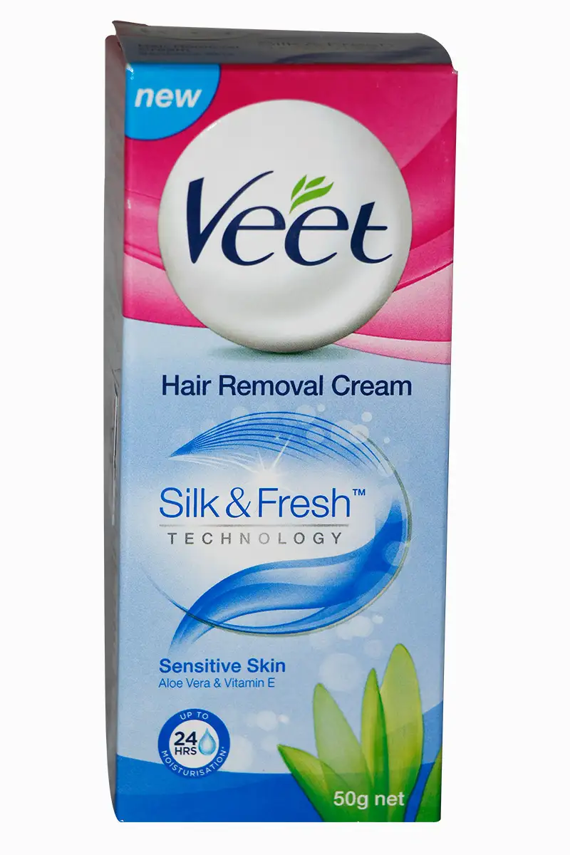 Veet Silk Fresh Hair Removal Cream Sensitive Skin 50 G Buy Online At Thulo Com At Best Price In Nepal
