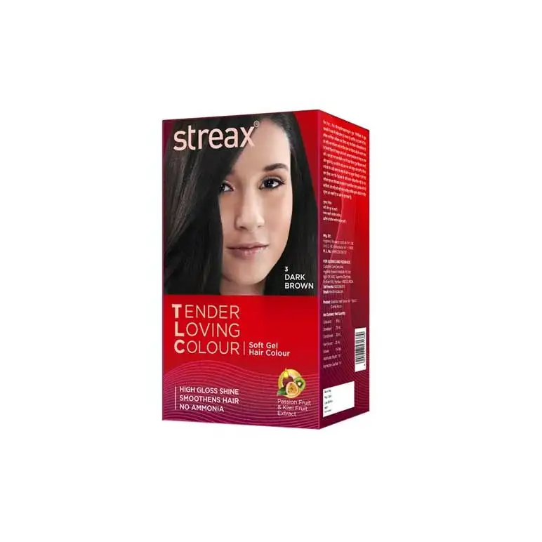 Streax TLC 50 ml: . 1/ Dark Brown 3/Plum /Mahogany  in Nepal  - Buy Hair Dye And Other Accesories at Best Price at 